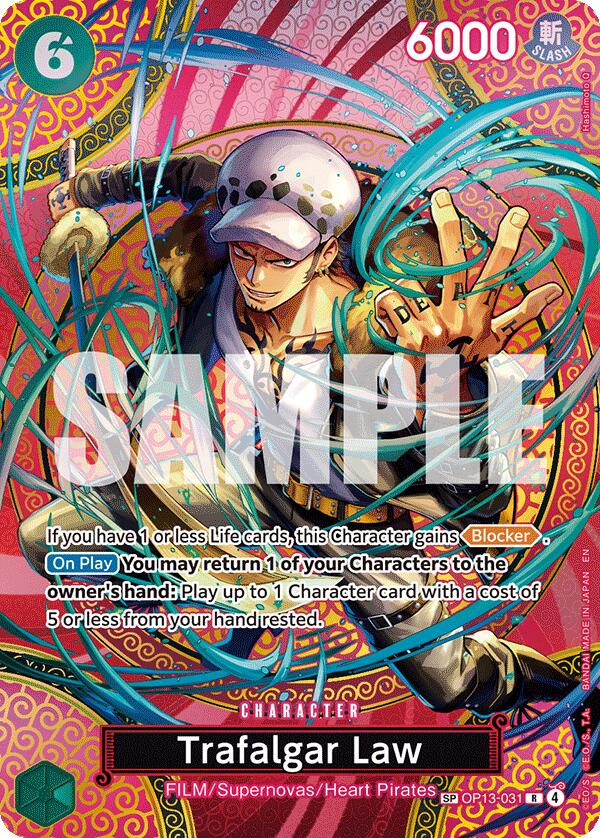 One Piece Card Game: Trafalgar Law (SP) card image