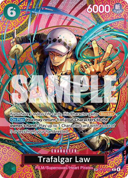 One Piece Card Game: Trafalgar Law (SP) card image