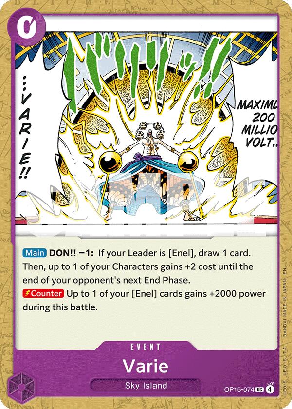 One Piece Card Game: Varie card image