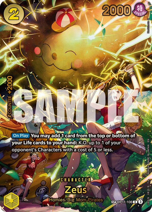 One Piece Card Game: Zeus (SP) card image