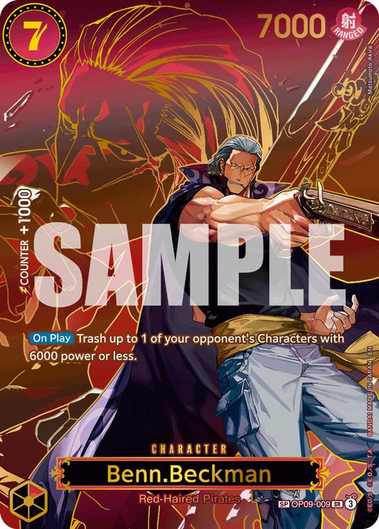 One Piece Card Game: Benn.Beckman (SP) card image