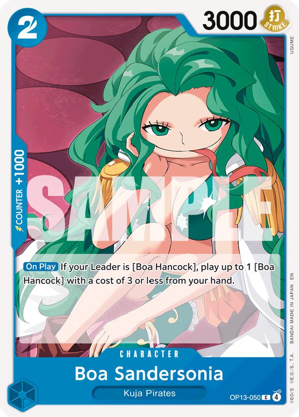 One Piece Card Game: Boa Sandersonia card image