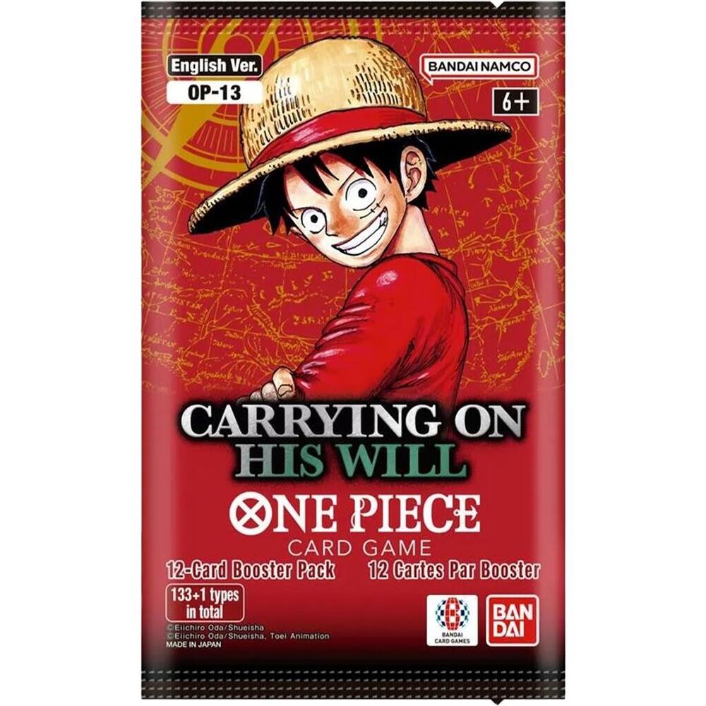 One Piece Card Game: Carrying On His Will Booster Pack card image