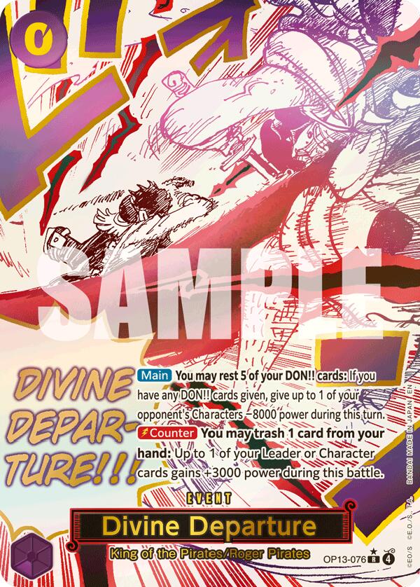 One Piece Card Game: Divine Departure (Alternate Art) card image
