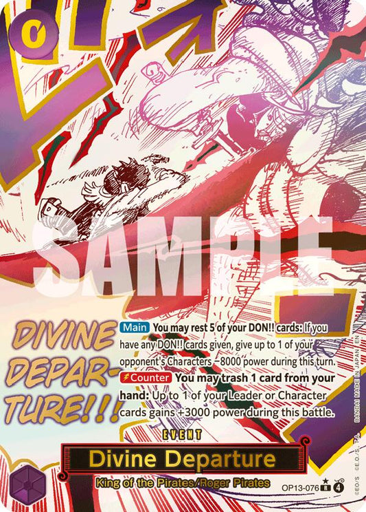 One Piece Card Game: Divine Departure (Alternate Art) card image