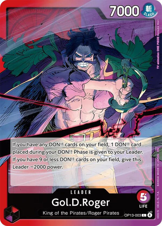 One Piece Card Game: Gol.D.Roger (003) card image
