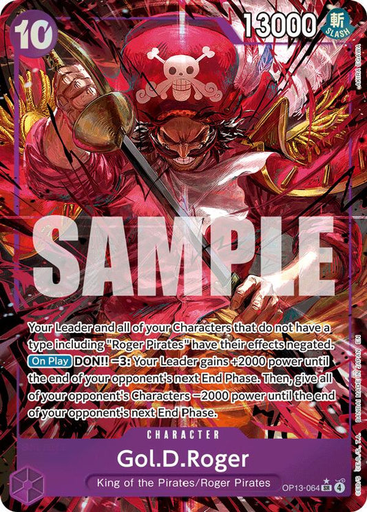 One Piece Card Game: Gol.D.Roger (064) (Alternate Art) card image