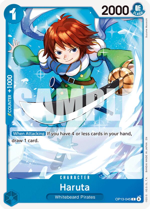One Piece Card Game: Haruta card image