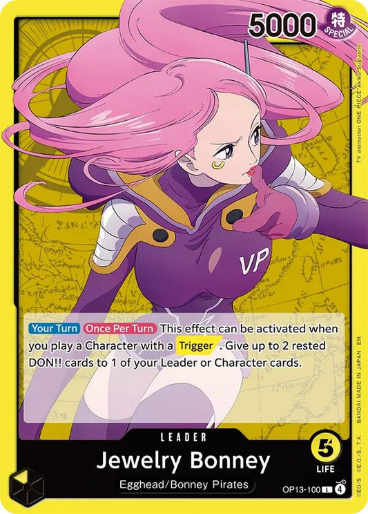 One Piece Card Game: Jewelry Bonney (100) card image