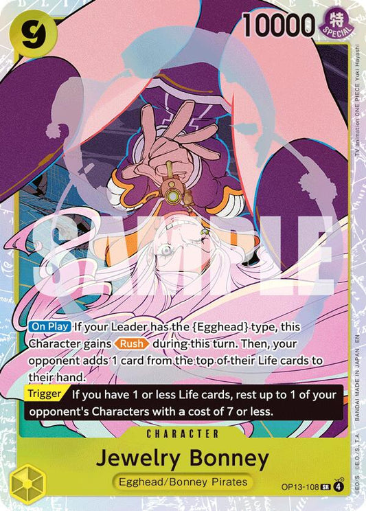 One Piece Card Game: Jewelry Bonney (108) card image