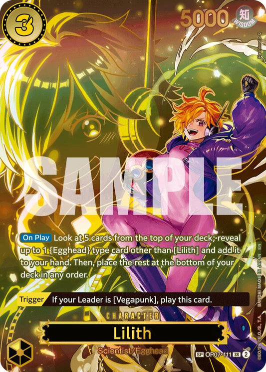 One Piece Card Game: Lilith - OP07-111 (SP) card image