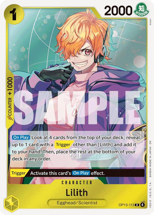 One Piece Card Game: Lilith card image