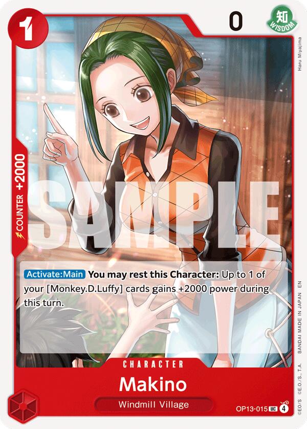 One Piece Card Game: Makino card image