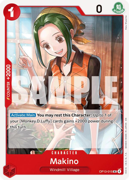 One Piece Card Game: Makino card image