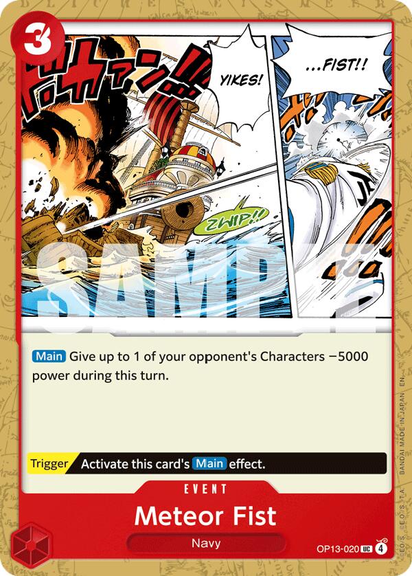 One Piece Card Game: Meteor Fist card image