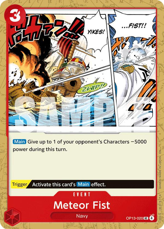One Piece Card Game: Meteor Fist card image