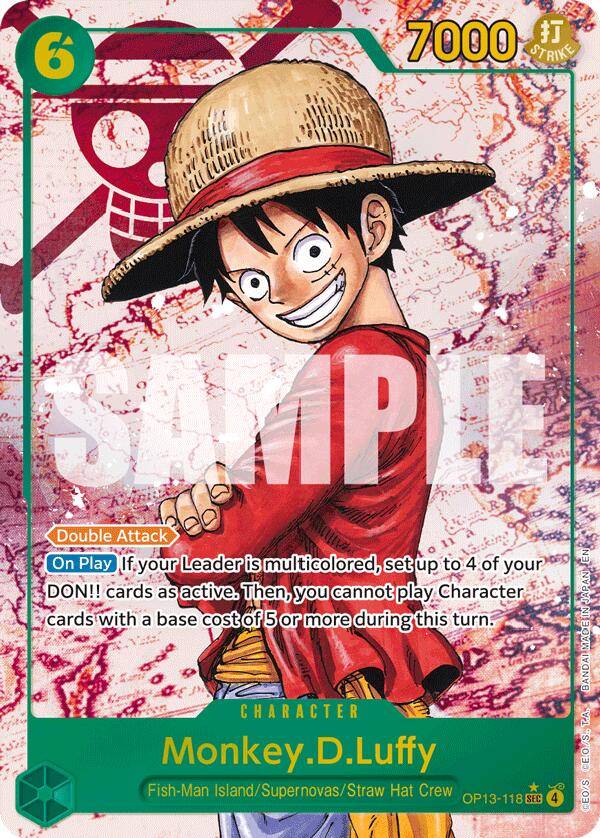 One Piece Card Game: Monkey.D.Luffy (118) (Parallel) card image