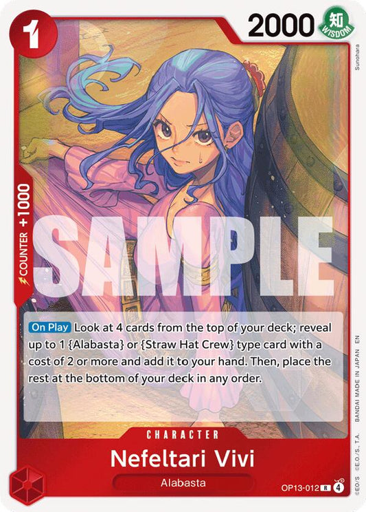 One Piece Card Game: Nefeltari Vivi card image