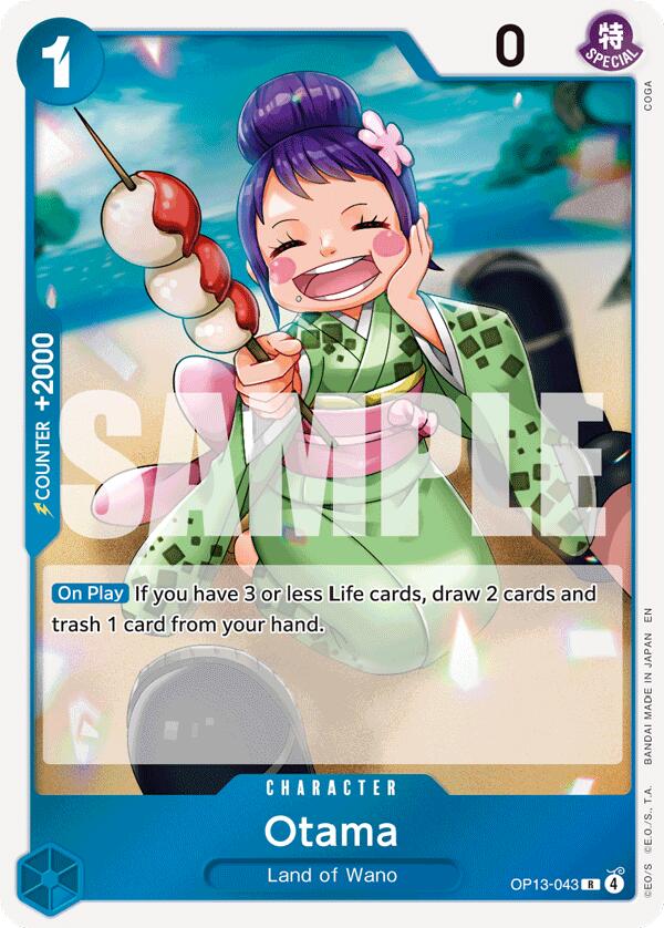 One Piece Card Game: Otama card image