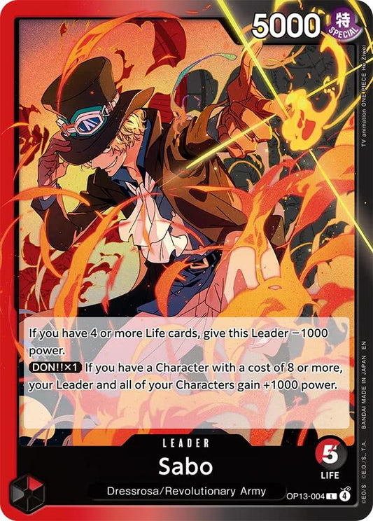One Piece Card Game: Sabo (004) card image