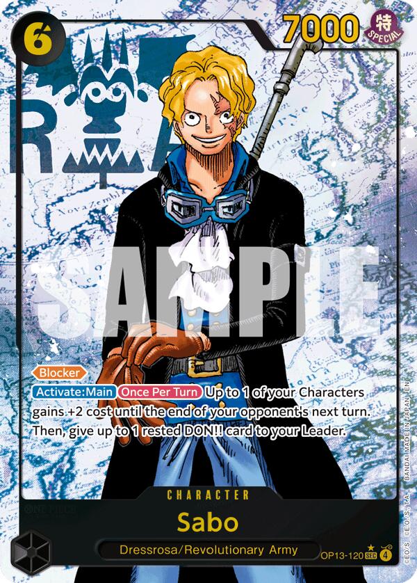 One Piece Card Game: Sabo (120) (Parallel) card image