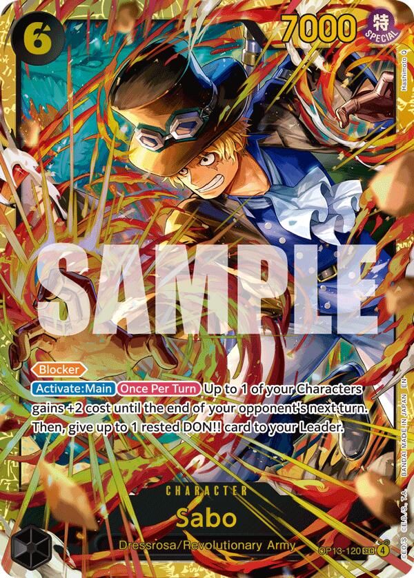 One Piece Card Game: Sabo (120) (SP) card image
