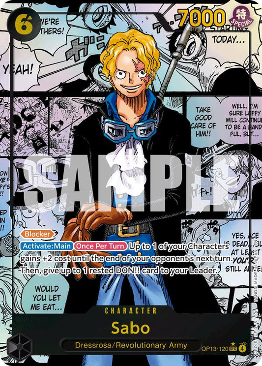 One Piece Card Game: Sabo (120) (Super Alternate Art) card image