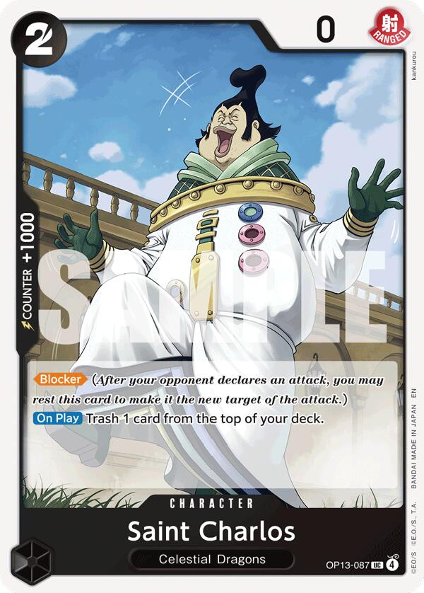 One Piece Card Game: Saint Charlos card image