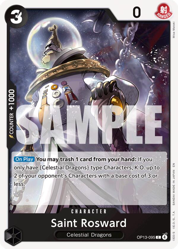 One Piece Card Game: Saint Rosward card image