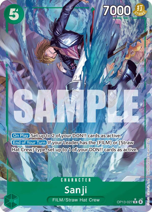 One Piece Card Game: Sanji (Alternate Art) card image