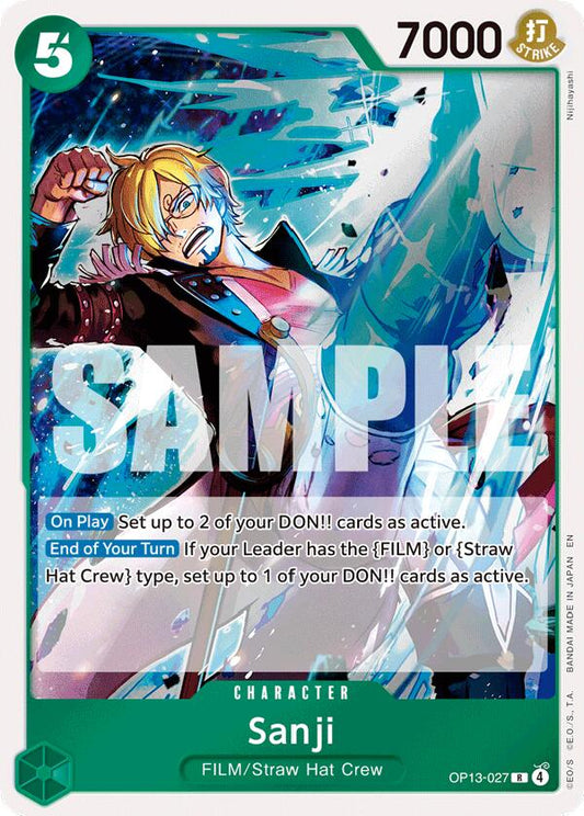 One Piece Card Game: Sanji card image