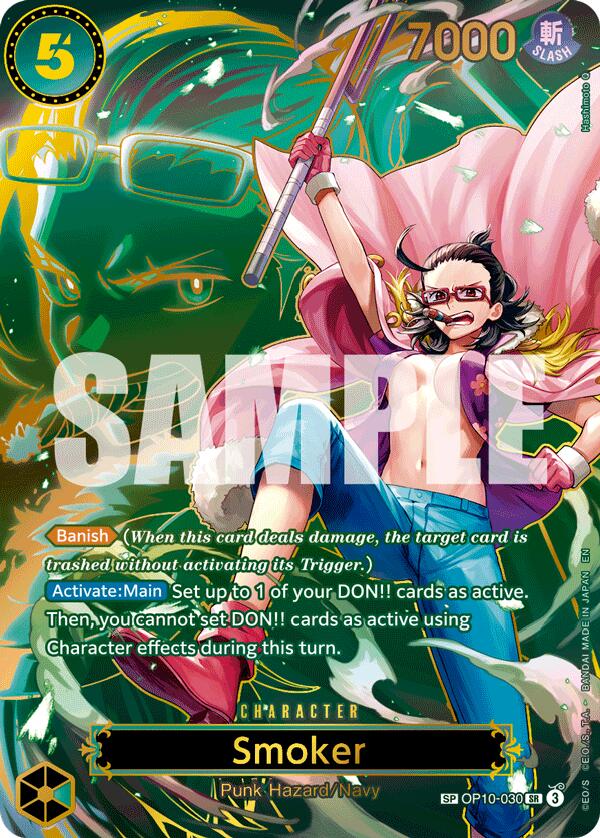 One Piece Card Game: Smoker - OP10-030 (SP) card image