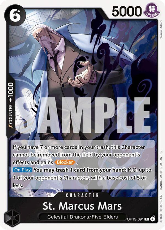 One Piece Card Game: St. Marcus Mars card image