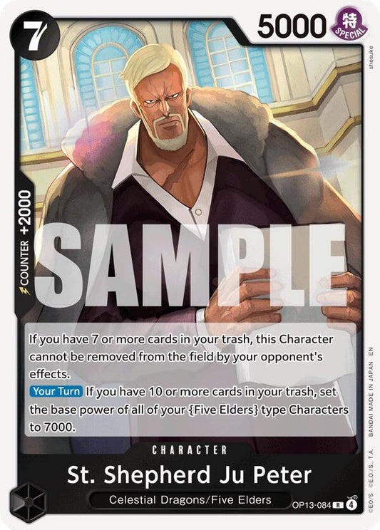 One Piece Card Game: St. Shepherd Ju Peter card image