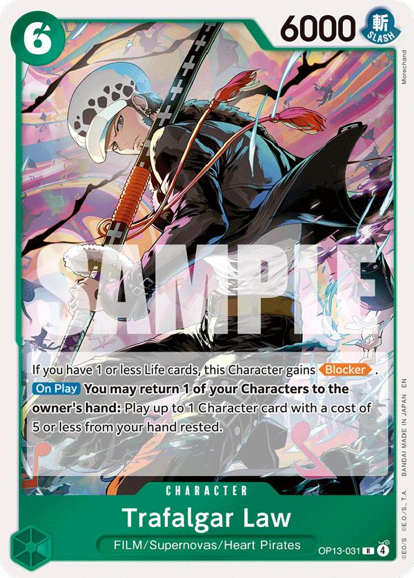 One Piece Card Game: Trafalgar Law card image