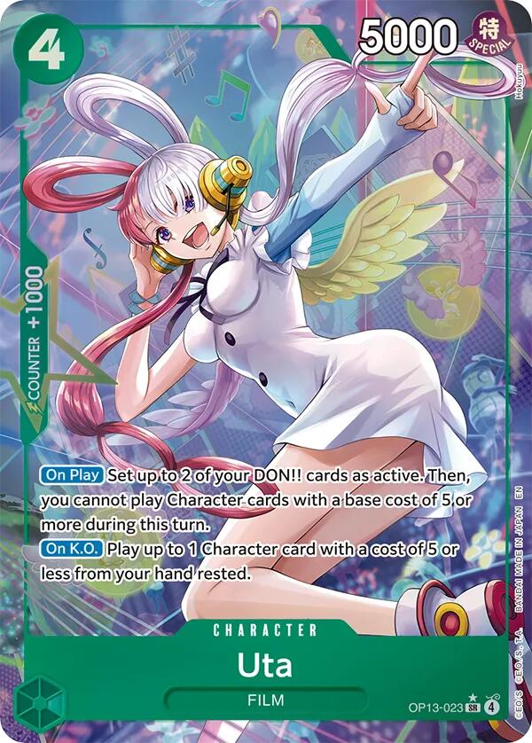 One Piece Card Game: Uta (Alternate Art) card image