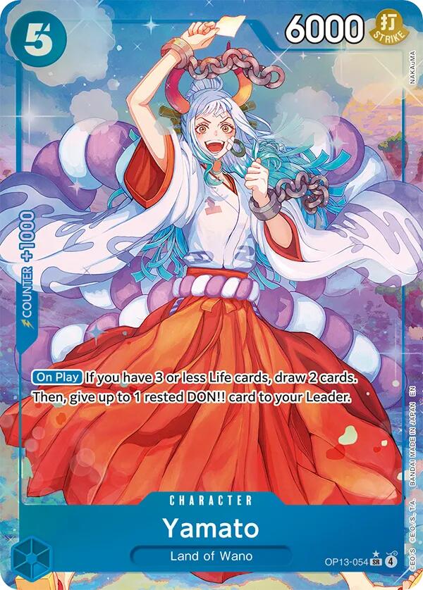 One Piece Card Game: Yamato (Alternate Art) card image