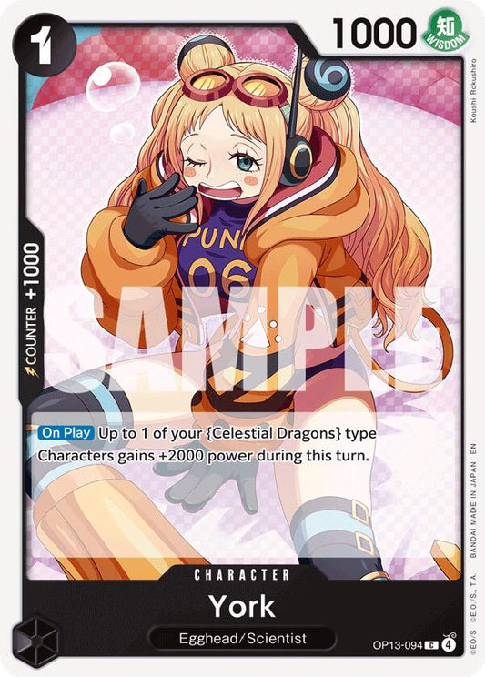 One Piece Card Game: York card image