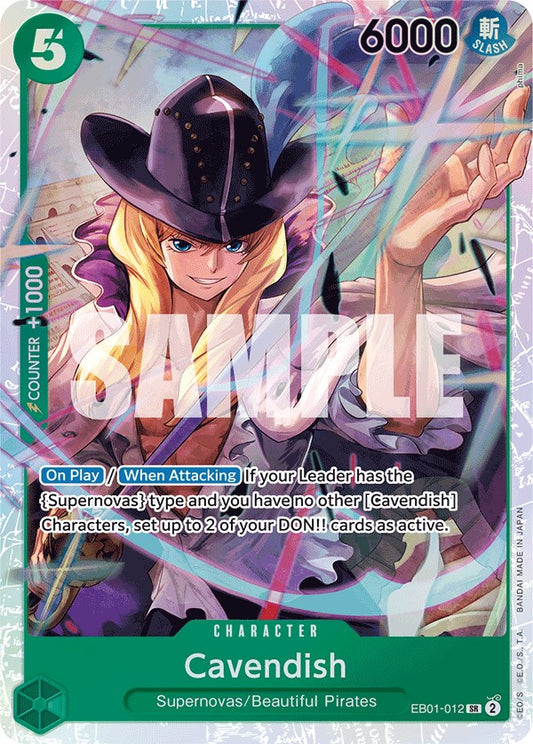One Piece Card Game: Cavendish card image