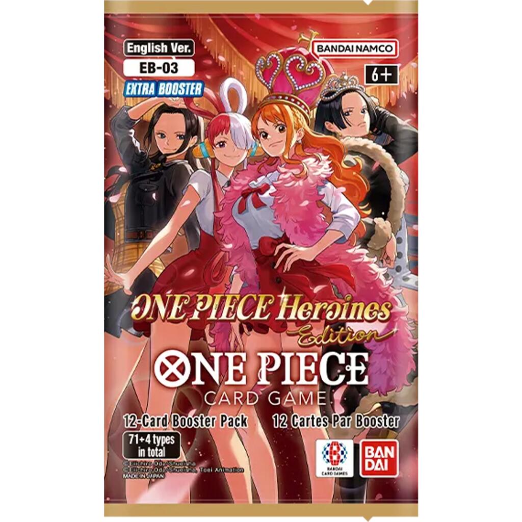 One Piece Card Game: Extra Booster: One Piece Heroines Edition Pack card image