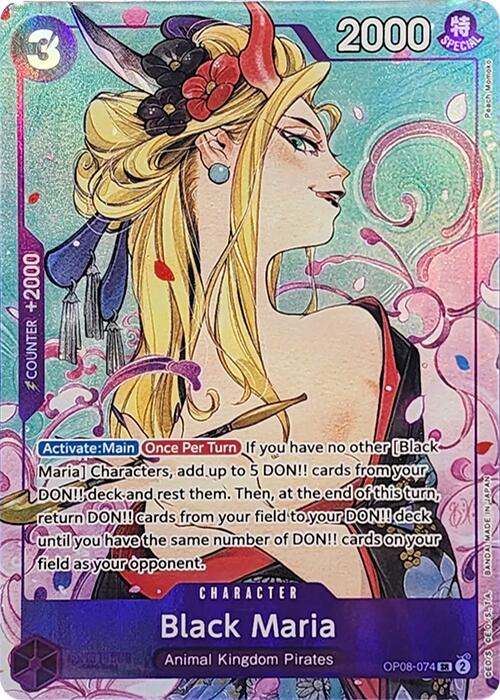 One Piece Card Game: Black Maria (Illustration Box Vol.2) card image