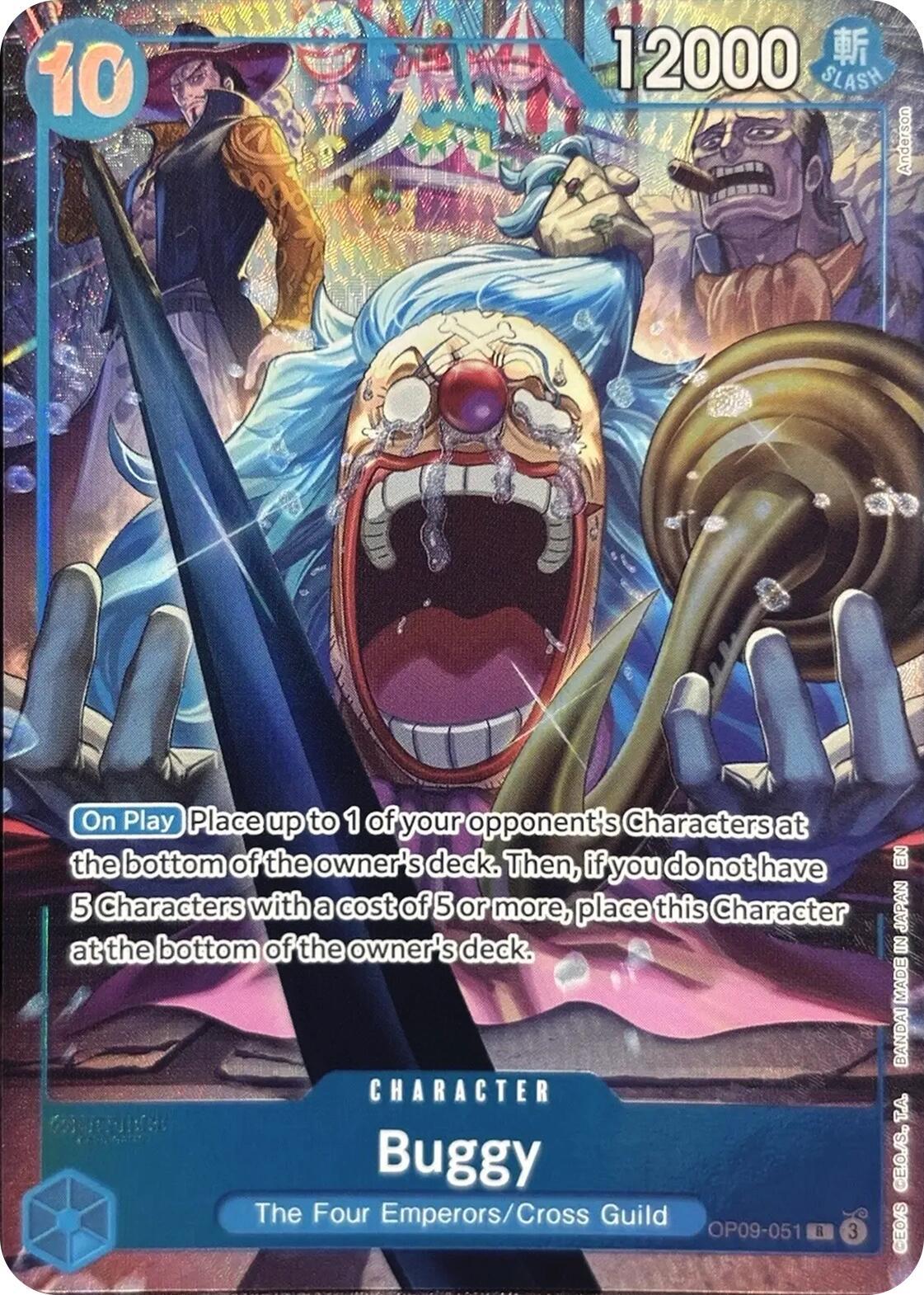 One Piece Card Game: Buggy (051) (English Version 2nd Anniversary Set) card image