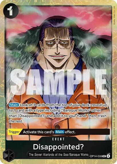 One Piece Card Game: Disappointed? (Premium Card Collection -Best Selection Vol. 6-) card image