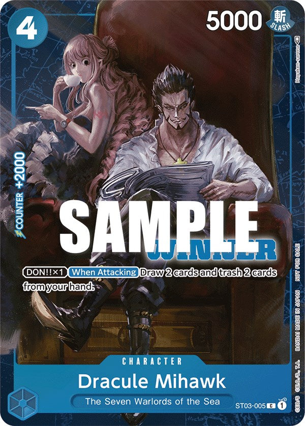 One Piece Card Game: Dracule Mihawk (Winner Pack Vol. 4) card image