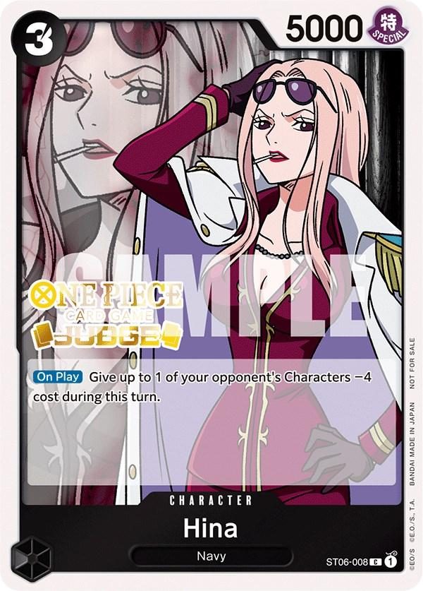 One Piece Card Game: Hina (Judge Pack Vol. 3) card image