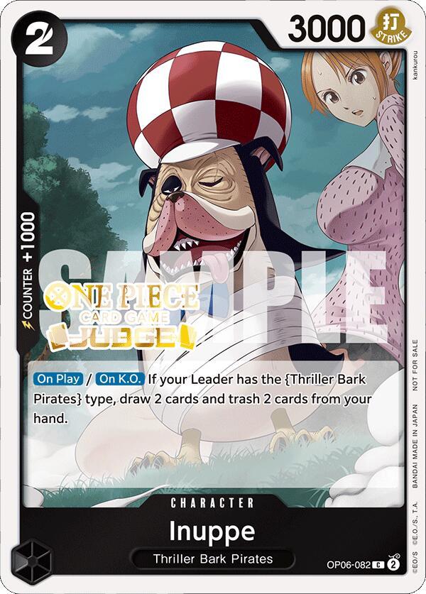 One Piece Card Game: Inuppe (Judge Pack Vol. 4) card image