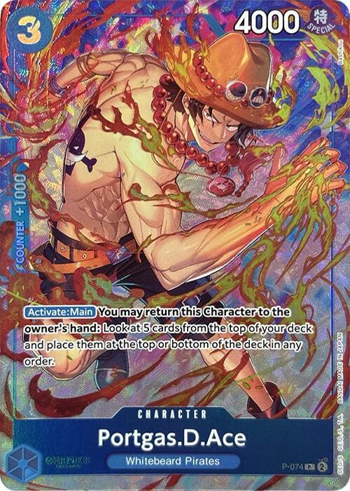 One Piece Card Game: Portgas.D.Ace (Premium Card Collection -Best Selection Vol. 3-) card image