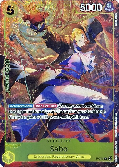 One Piece Card Game: Sabo (Premium Card Collection -Best Selection Vol. 3-) card image