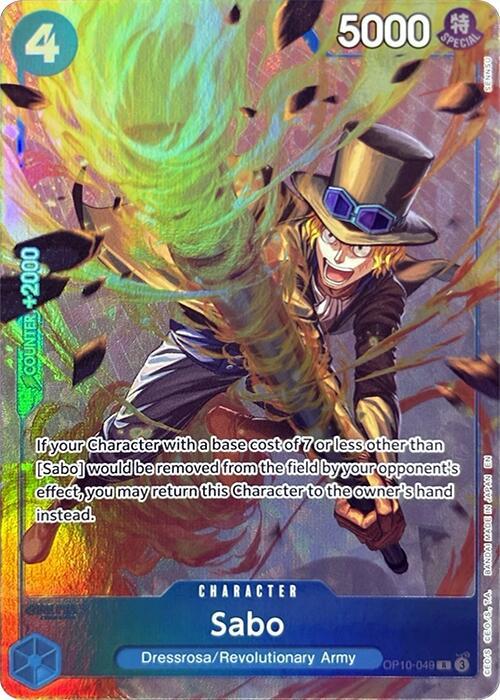 One Piece Card Game: Sabo (Premium Card Collection -Best Selection Vol. 4-) card image