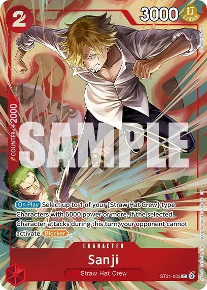 One Piece Card Game: Sanji (Premium Card Collection -Best Selection Vol. 6-) card image